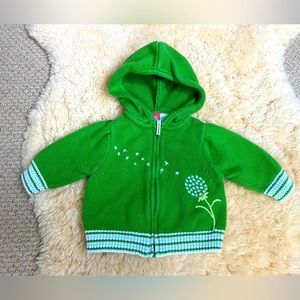 3-6 month Gymboree Zip up Sweater